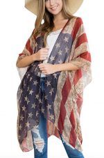 USA kimono - would be a cute swim coverup