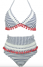 high waisted bikini